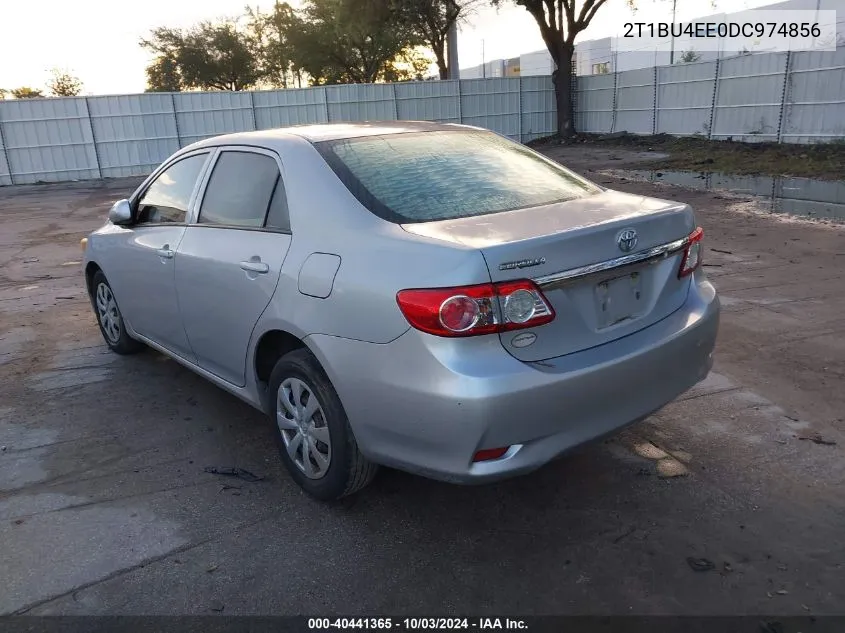 2T1BU4EE0DC974856 2013 Toyota Corolla S/Le