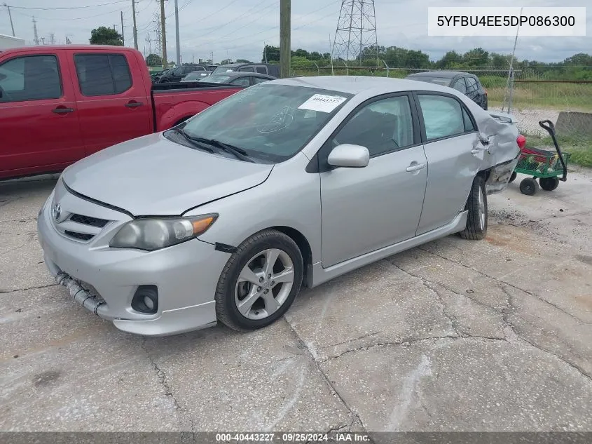 2013 Toyota Corolla S VIN: 5YFBU4EE5DP086300 Lot: 40443227