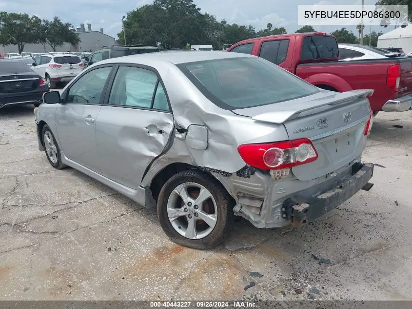 2013 Toyota Corolla S VIN: 5YFBU4EE5DP086300 Lot: 40443227