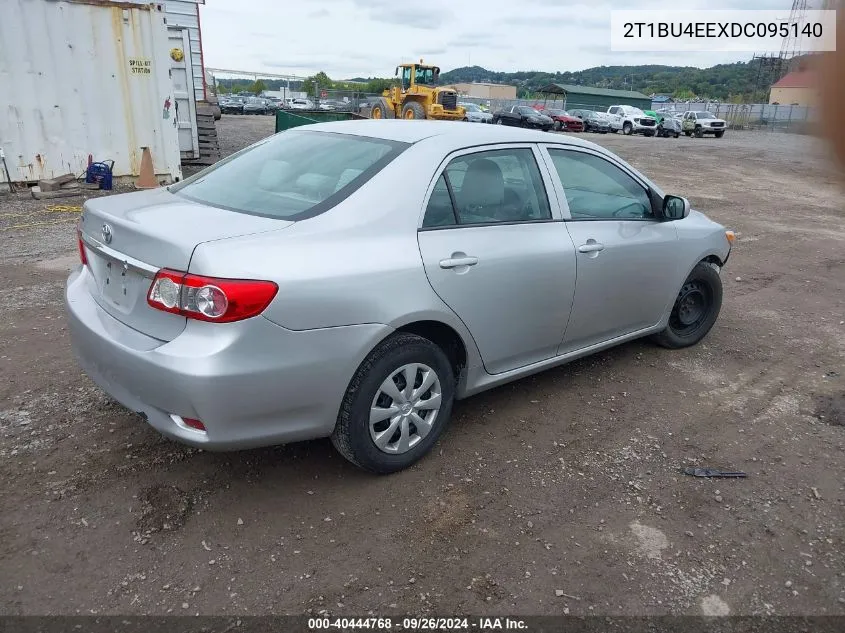 2013 Toyota Corolla L VIN: 2T1BU4EEXDC095140 Lot: 40444768