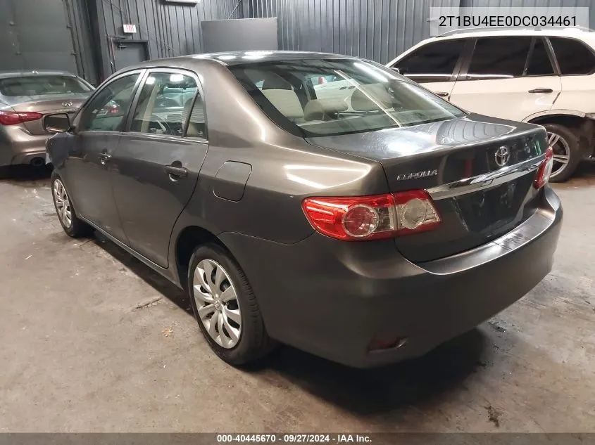 2T1BU4EE0DC034461 2013 Toyota Corolla Le