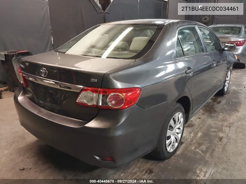 2T1BU4EE0DC034461 2013 Toyota Corolla Le