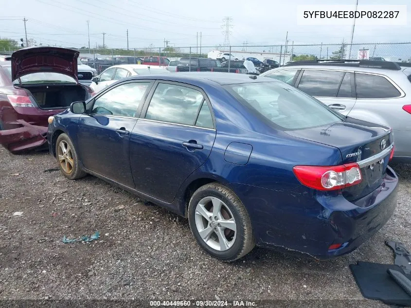 2013 Toyota Corolla Le VIN: 5YFBU4EE8DP082287 Lot: 40449660