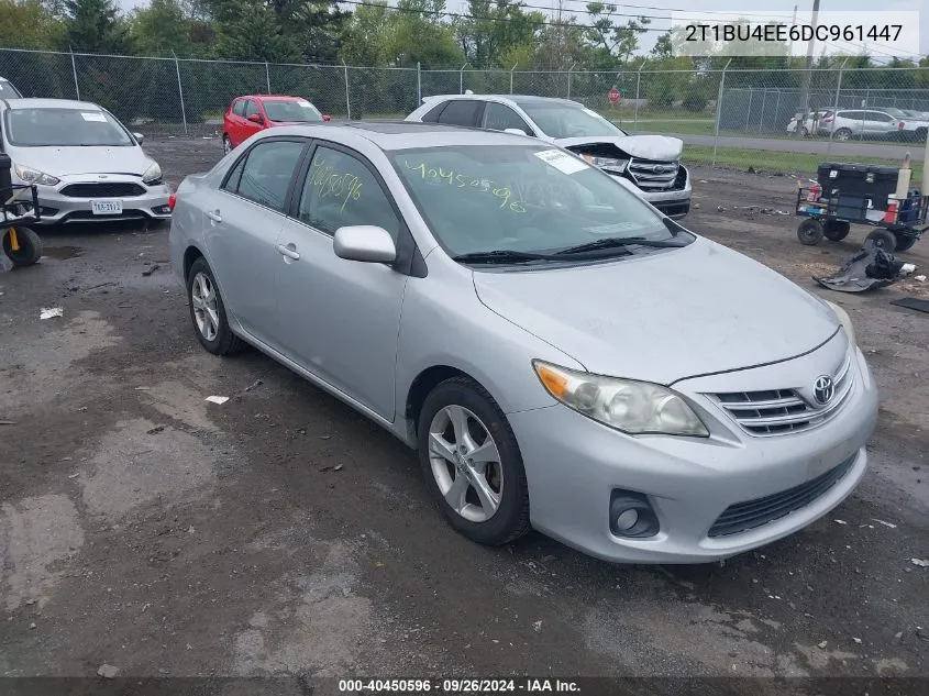 2013 Toyota Corolla Le VIN: 2T1BU4EE6DC961447 Lot: 40450596