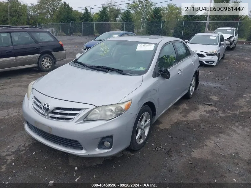 2013 Toyota Corolla Le VIN: 2T1BU4EE6DC961447 Lot: 40450596