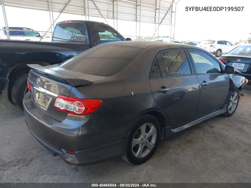 2013 Toyota Corolla S VIN: 5YFBU4EE0DP199507 Lot: 40465804