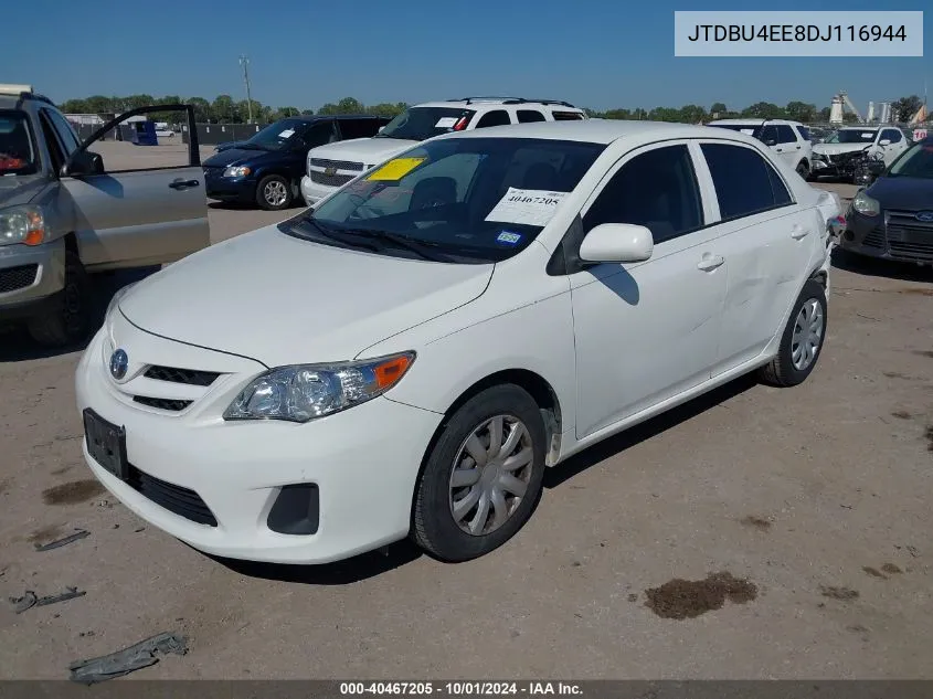 JTDBU4EE8DJ116944 2013 Toyota Corolla L