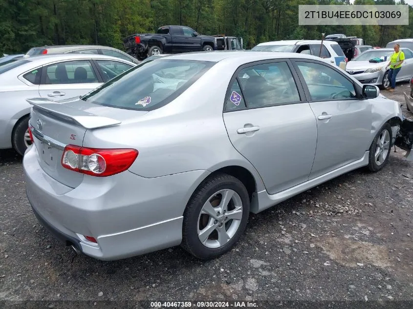 2T1BU4EE6DC103069 2013 Toyota Corolla S/Le