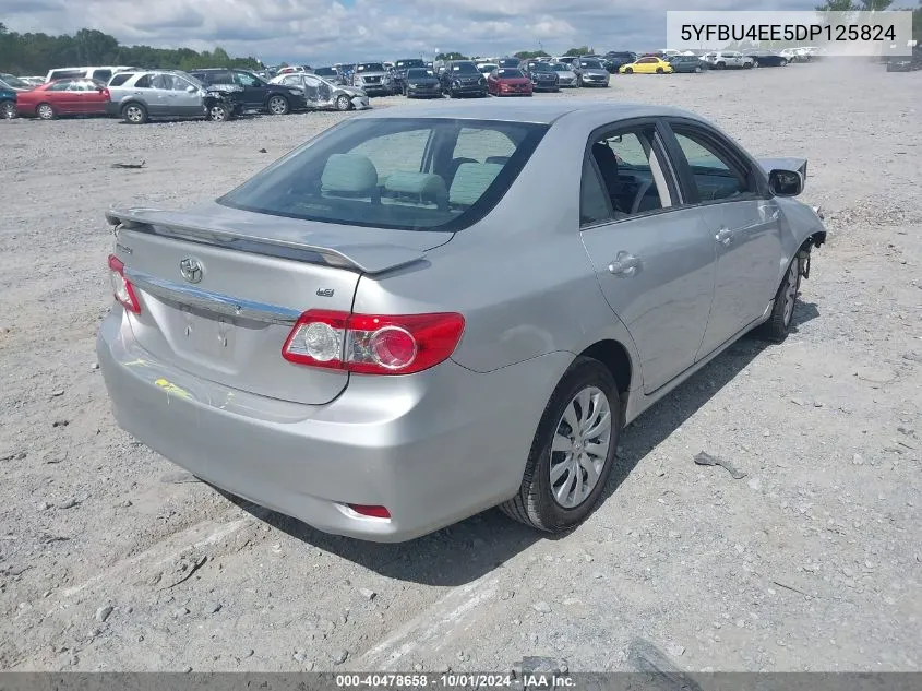 2013 Toyota Corolla S/Le VIN: 5YFBU4EE5DP125824 Lot: 40478658