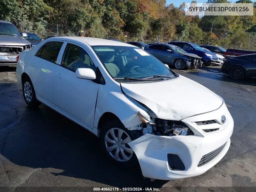 5YFBU4EE3DP081256 2013 Toyota Corolla L