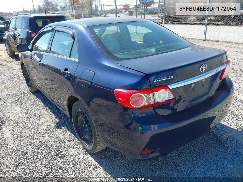 5YFBU4EE8DP172054 2013 Toyota Corolla Le