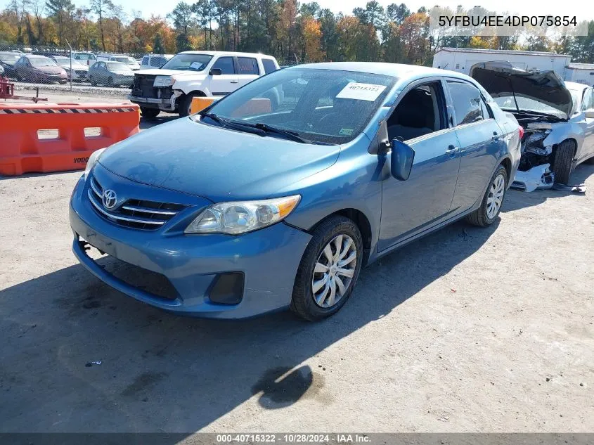 5YFBU4EE4DP075854 2013 Toyota Corolla Le