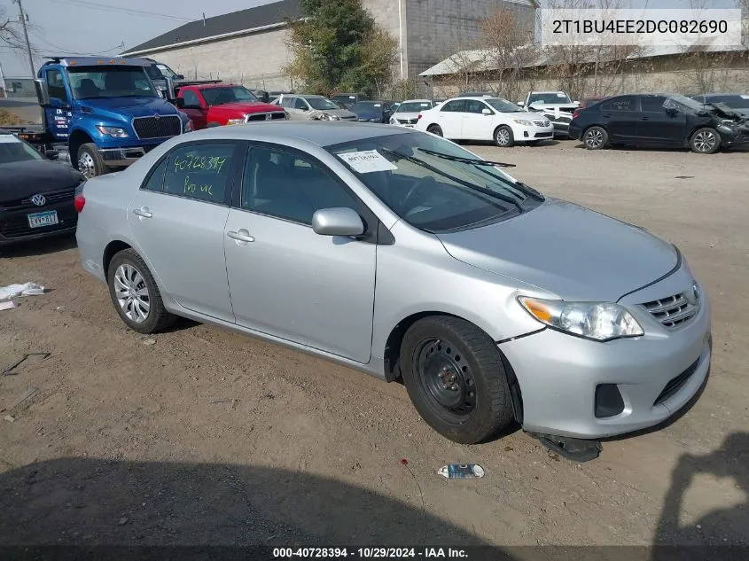 2013 Toyota Corolla Le VIN: 2T1BU4EE2DC082690 Lot: 40728394