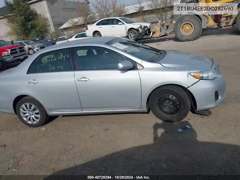 2T1BU4EE2DC082690 2013 Toyota Corolla Le