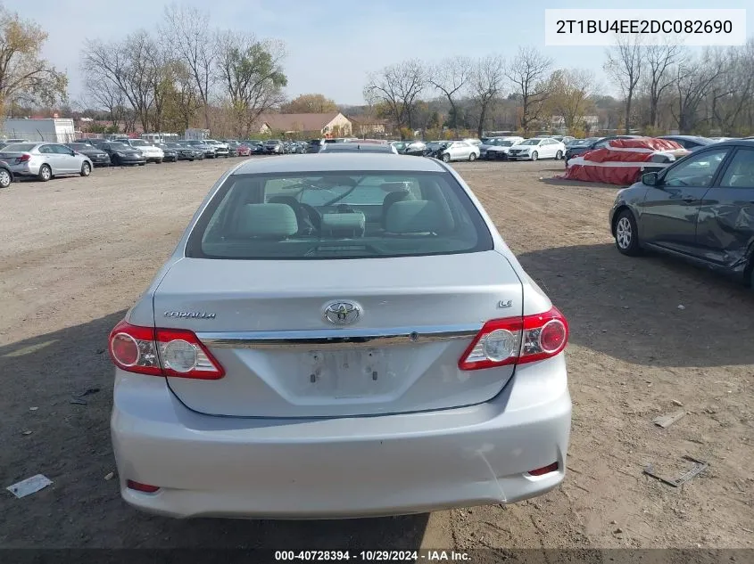 2T1BU4EE2DC082690 2013 Toyota Corolla Le