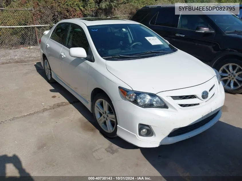 2013 Toyota Corolla S VIN: 5YFBU4EE5DP082795 Lot: 40730143