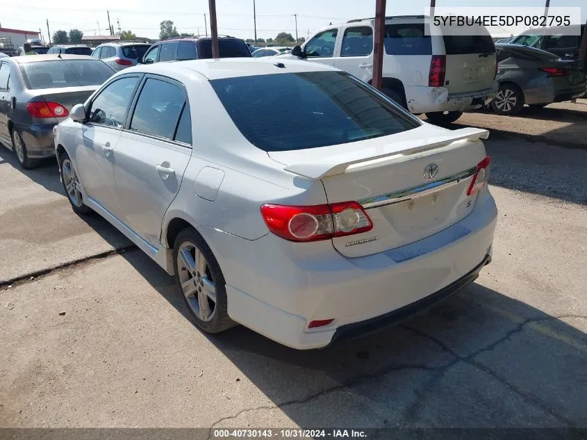 2013 Toyota Corolla S VIN: 5YFBU4EE5DP082795 Lot: 40730143