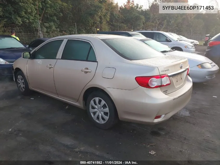 5YFBU4EE6DP171453 2013 Toyota Corolla L