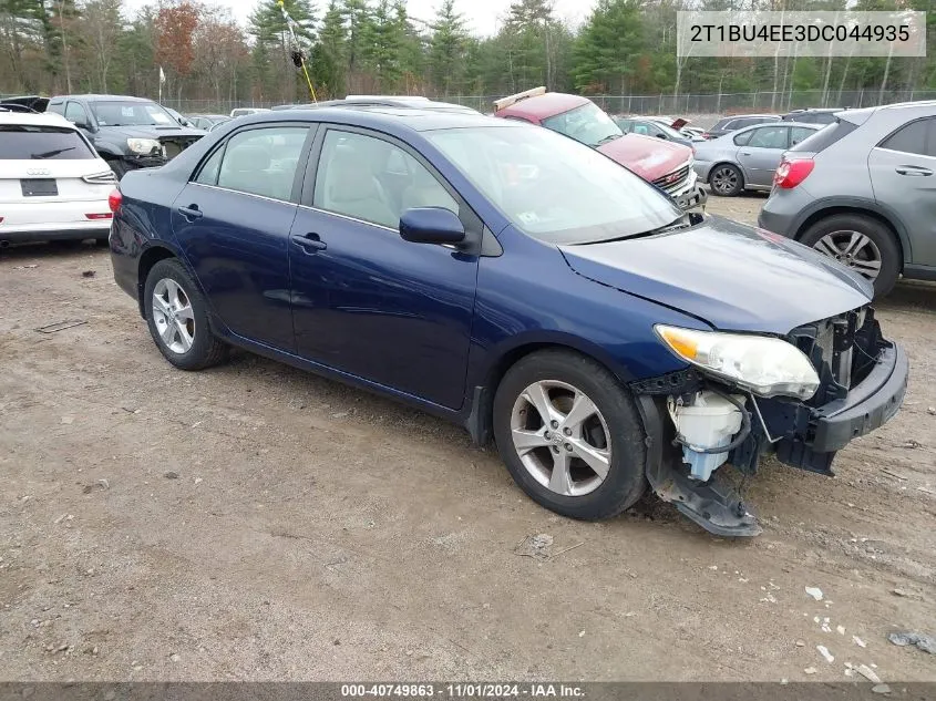 2T1BU4EE3DC044935 2013 Toyota Corolla Le