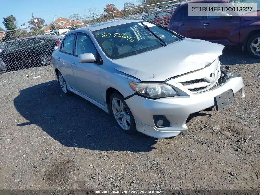 2013 Toyota Corolla S/Le VIN: 2T1BU4EE1DC013327 Lot: 40750648