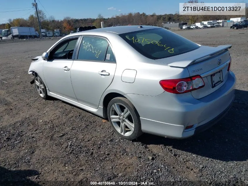 2013 Toyota Corolla S/Le VIN: 2T1BU4EE1DC013327 Lot: 40750648