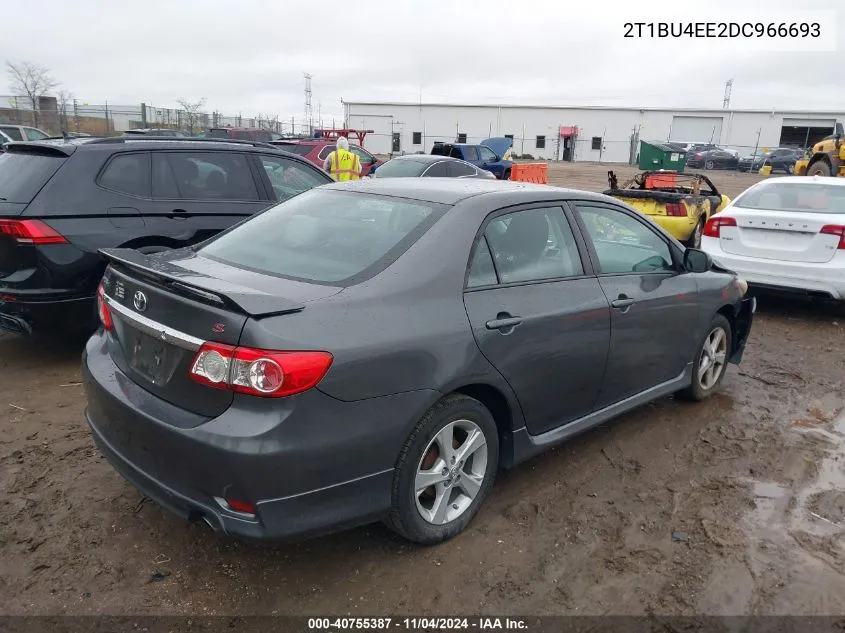 2T1BU4EE2DC966693 2013 Toyota Corolla S