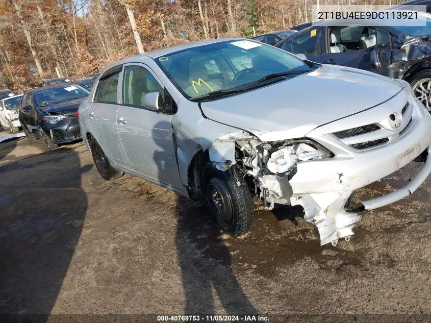 2013 Toyota Corolla L VIN: 2T1BU4EE9DC113921 Lot: 40769753