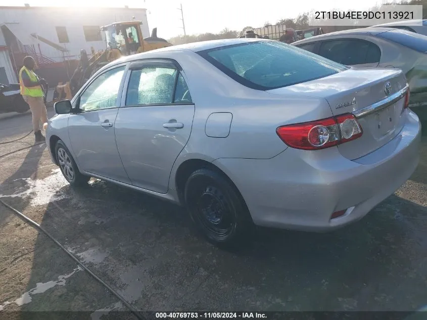 2013 Toyota Corolla L VIN: 2T1BU4EE9DC113921 Lot: 40769753