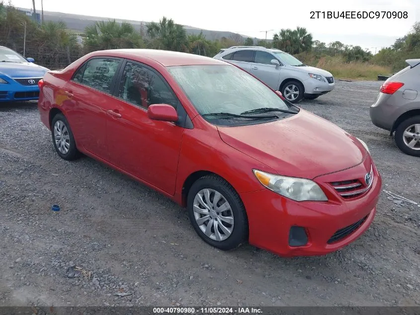 2013 Toyota Corolla Le VIN: 2T1BU4EE6DC970908 Lot: 40790980