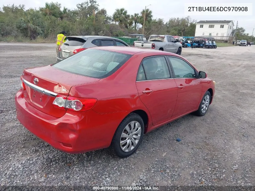 2013 Toyota Corolla Le VIN: 2T1BU4EE6DC970908 Lot: 40790980