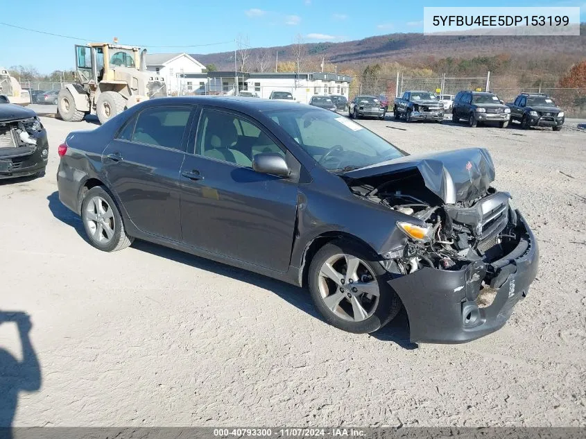 5YFBU4EE5DP153199 2013 Toyota Corolla Le