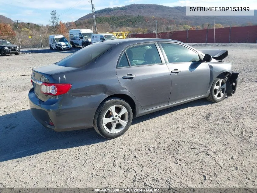 5YFBU4EE5DP153199 2013 Toyota Corolla Le