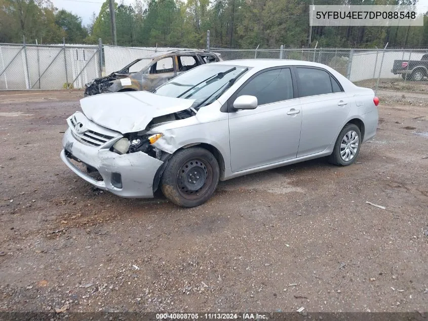 2013 Toyota Corolla Le VIN: 5YFBU4EE7DP088548 Lot: 40808705