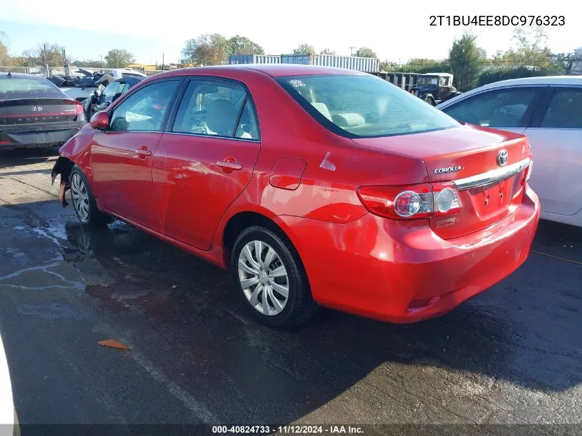 2013 Toyota Corolla Le VIN: 2T1BU4EE8DC976323 Lot: 40824733