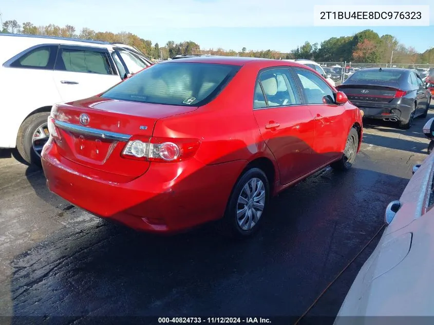 2013 Toyota Corolla Le VIN: 2T1BU4EE8DC976323 Lot: 40824733