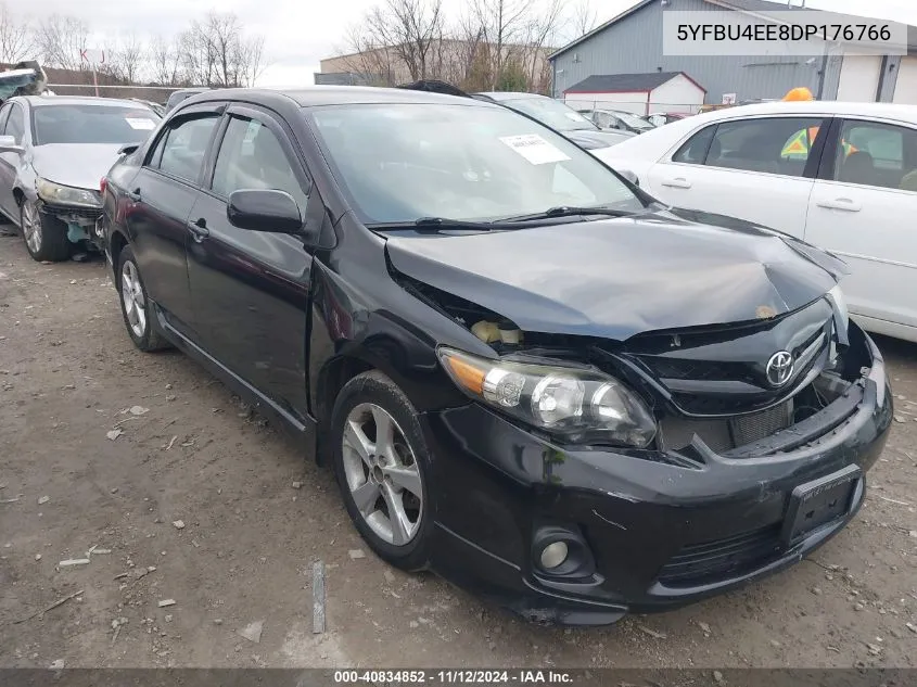 2013 Toyota Corolla S VIN: 5YFBU4EE8DP176766 Lot: 40834852