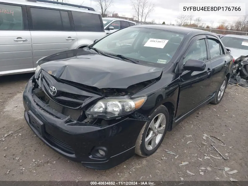 2013 Toyota Corolla S VIN: 5YFBU4EE8DP176766 Lot: 40834852