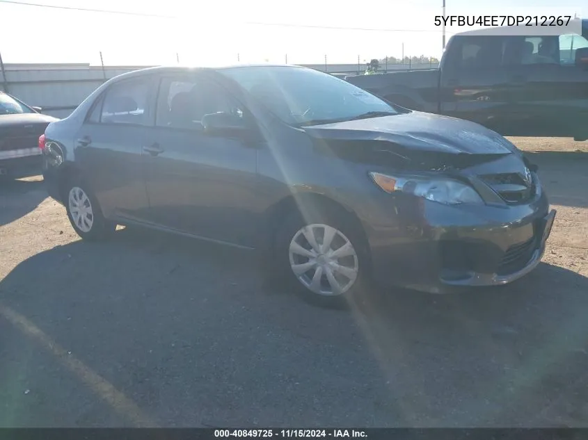 2013 Toyota Corolla L VIN: 5YFBU4EE7DP212267 Lot: 40849725