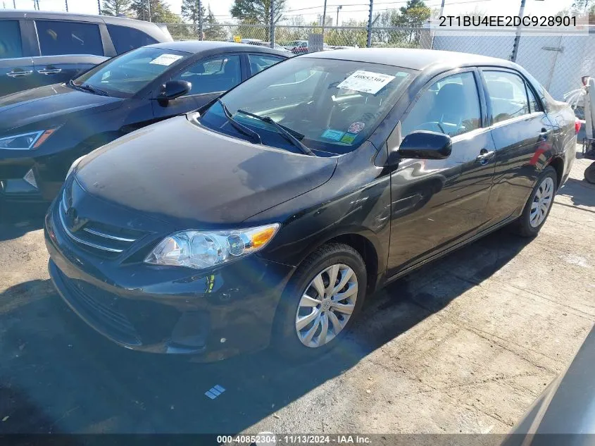 2013 Toyota Corolla Le VIN: 2T1BU4EE2DC928901 Lot: 40852304