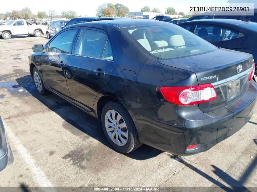 2013 Toyota Corolla Le VIN: 2T1BU4EE2DC928901 Lot: 40852304