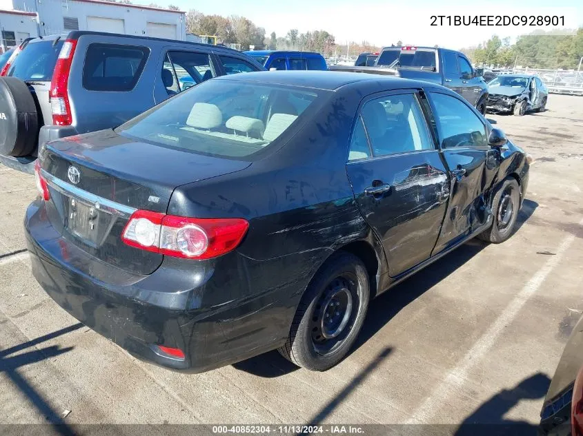 2013 Toyota Corolla Le VIN: 2T1BU4EE2DC928901 Lot: 40852304