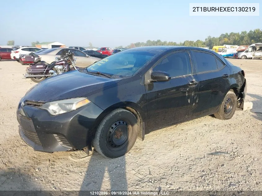 2T1BURHEXEC130219 2014 Toyota Corolla Ce