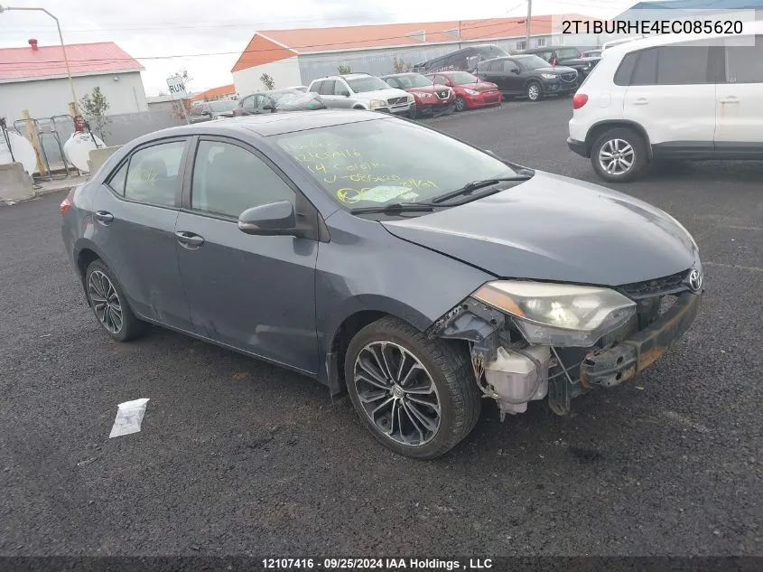 2T1BURHE4EC085620 2014 Toyota Corolla S