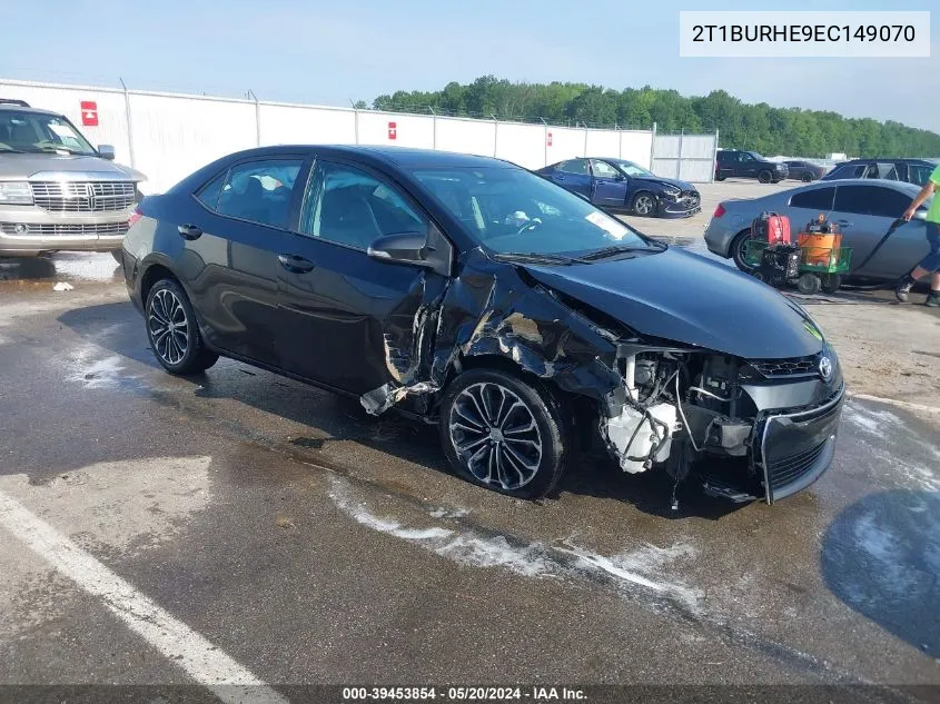 2T1BURHE9EC149070 2014 Toyota Corolla S Plus