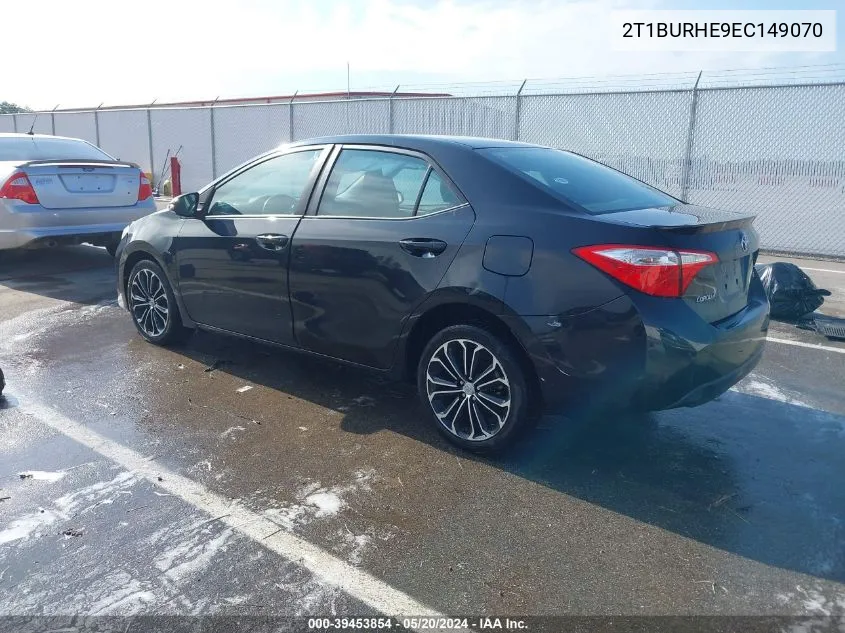 2T1BURHE9EC149070 2014 Toyota Corolla S Plus