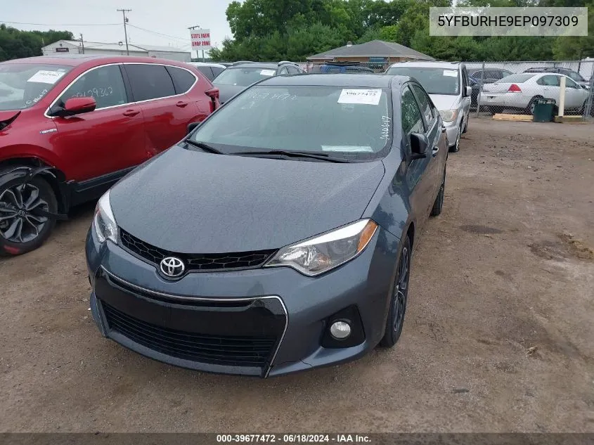 5YFBURHE9EP097309 2014 Toyota Corolla S Plus