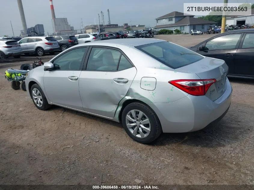 2T1BURHE8EC083563 2014 Toyota Corolla L/Le/Le Pls/Prm/S/S Pls