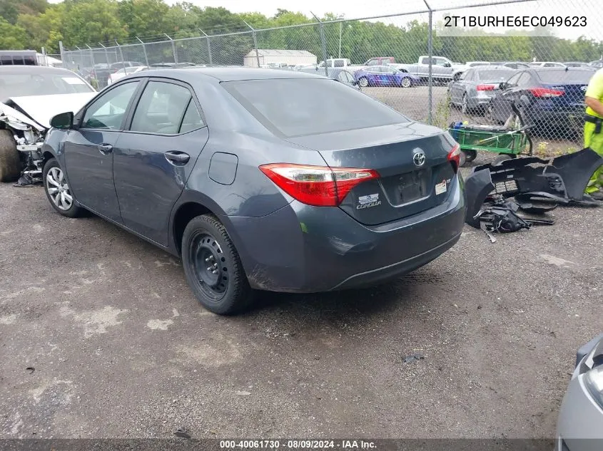 2T1BURHE6EC049623 2014 Toyota Corolla Le