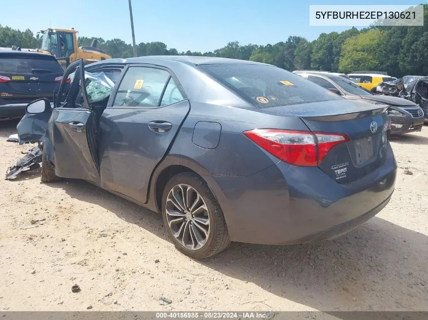 2014 Toyota Corolla S Plus VIN: 5YFBURHE2EP130621 Lot: 40156985