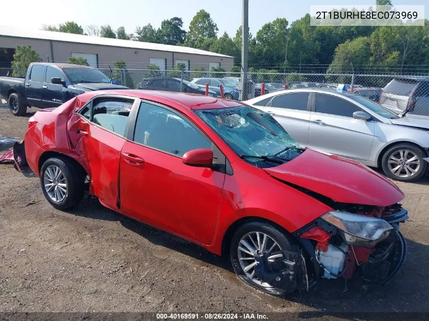 2T1BURHE8EC073969 2014 Toyota Corolla Le Plus